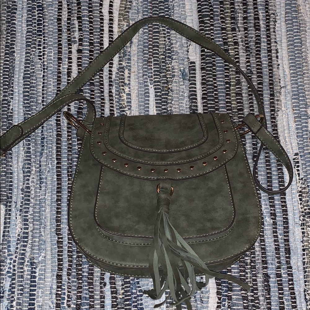 Green crossbody
